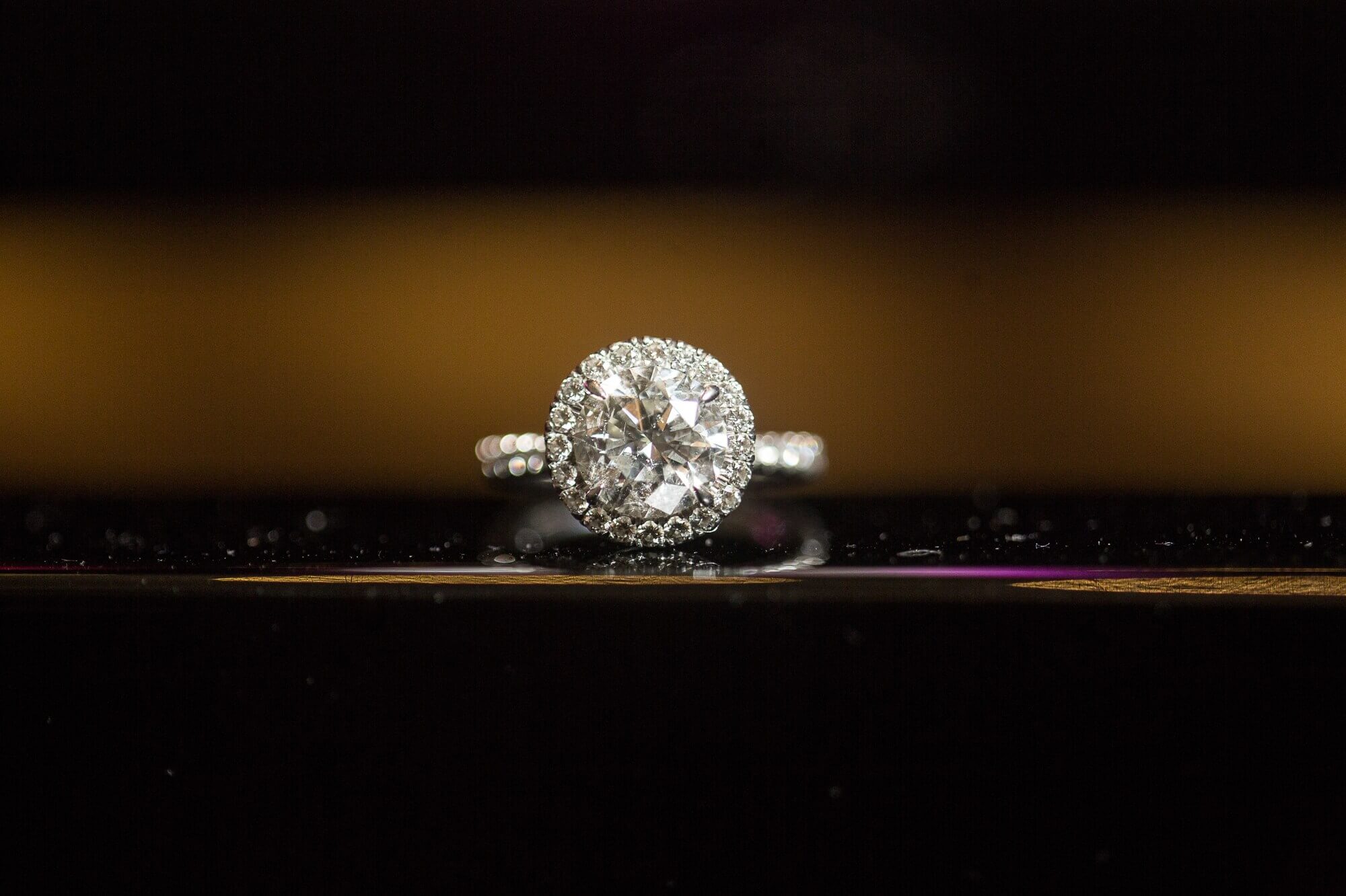 Detail of the diamond ring at Lambton G&CC in Toronto