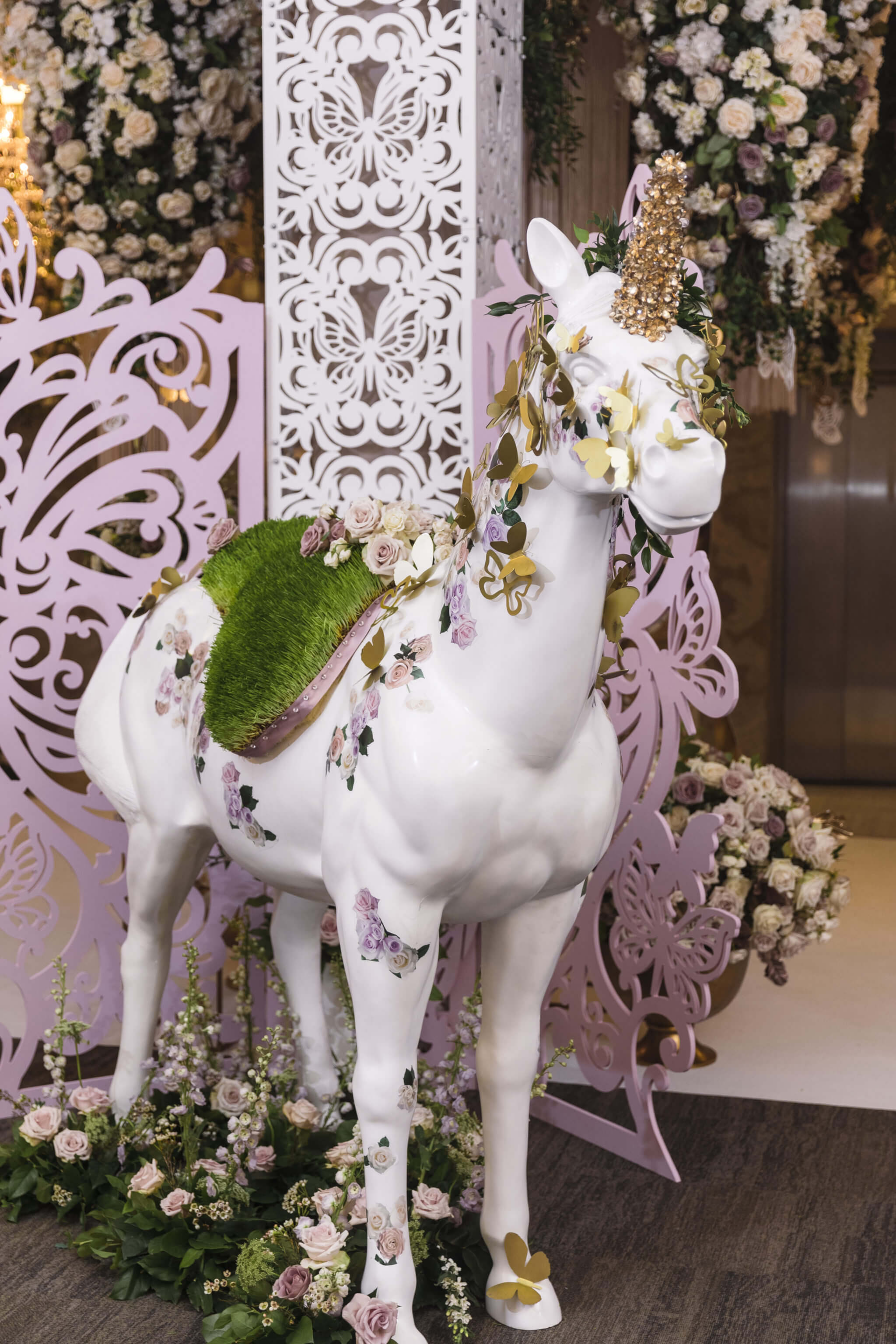 unicorn in a wedding 